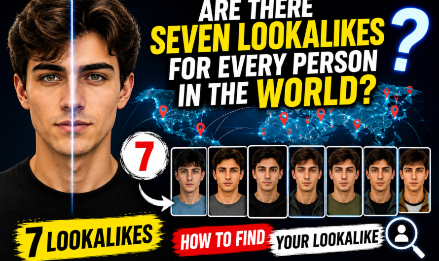 Are There Seven Lookalikes for Every Person in the World? How to Find Your Lookalike