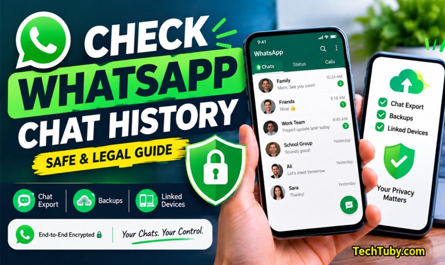 How to Check WhatsApp Chat History and Details Safely